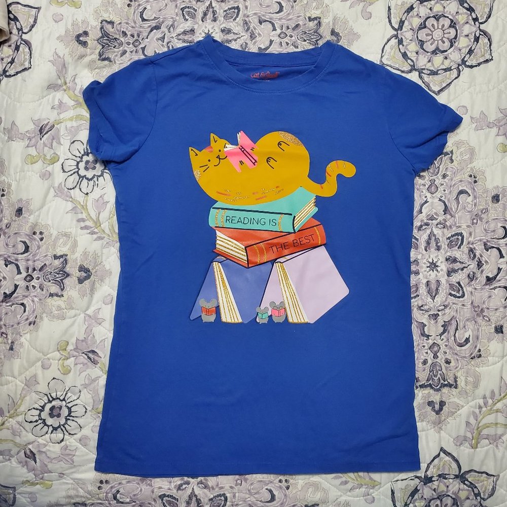 Multiple short sleeve shirts big girls size 10-12